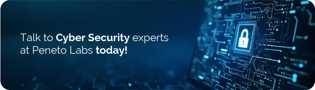 Talk to cybersecurity experts at Peneto Labs today