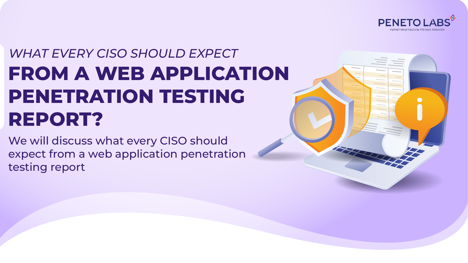 What Every CISO Should Expect from a Web Application Penetration Testing Report?